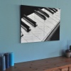 Piano schilderij op doek