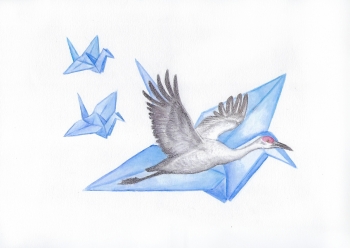 kraanvogel origami